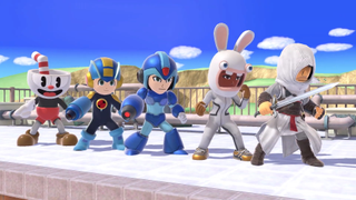 <i>Super Smash Bros.</i> Gets <i>Cuphead</i>, <i>Assassin's Creed</i>, <i>Mega Man</i>, And <i>Rabbids</i> Costumes